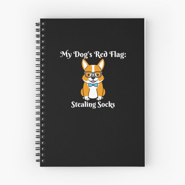 Item preview, My Dog's Red Flags designed and sold by PandaInkLab.