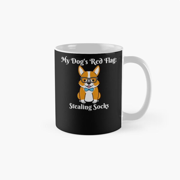 Item preview, My Dog's Red Flags designed and sold by PandaInkLab.