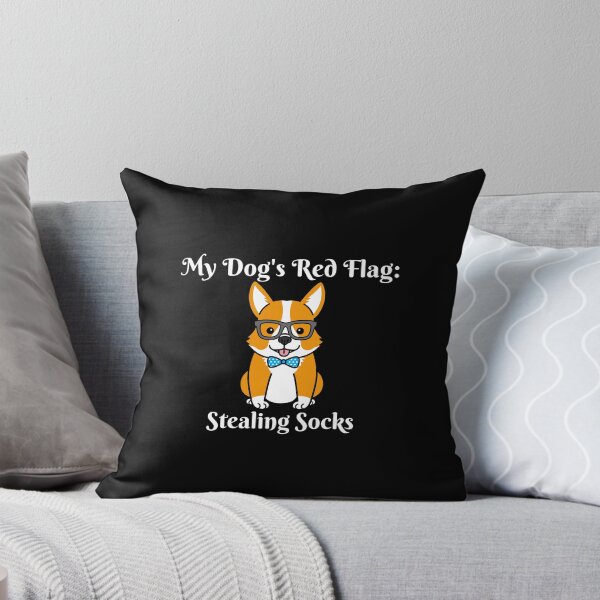 Item preview, My Dog's Red Flags designed and sold by PandaInkLab.