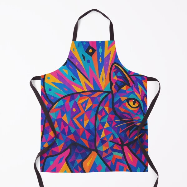 Item preview, Kaleidoscope Cat designed and sold by EndOfRainbowArt.