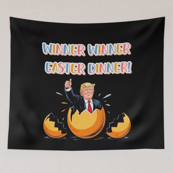 Item preview, Winner Winner Easter Dinner designed and sold by TrendWearLab.