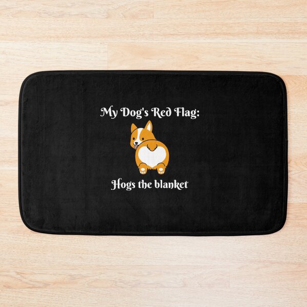 Item preview, My Dog's Red Flags designed and sold by PandaInkLab.