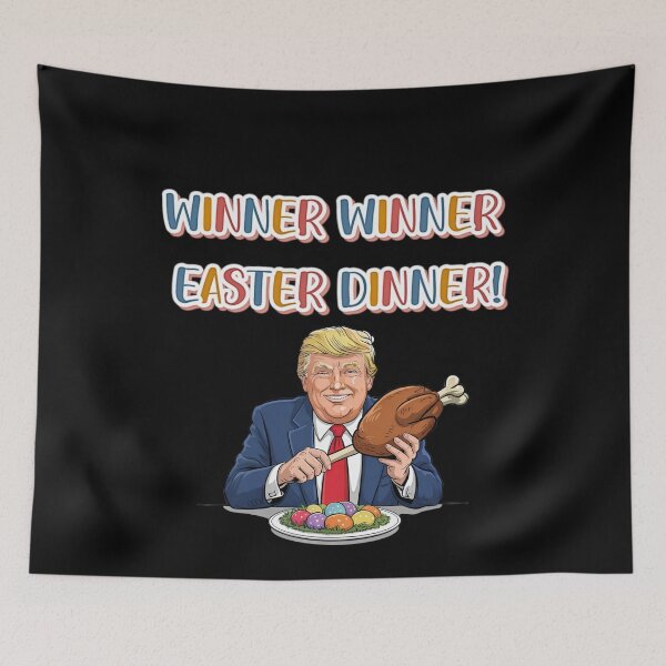 Item preview, Winner Winner Easter Dinner designed and sold by TrendWearLab.