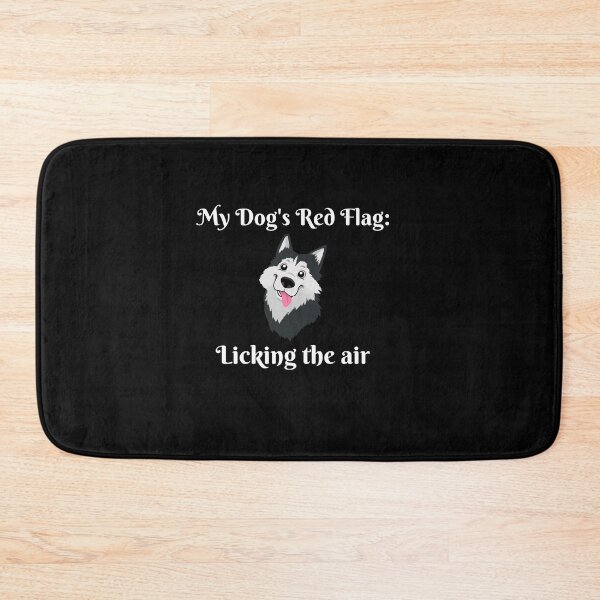 Item preview, My Dog's Red Flags designed and sold by PandaInkLab.