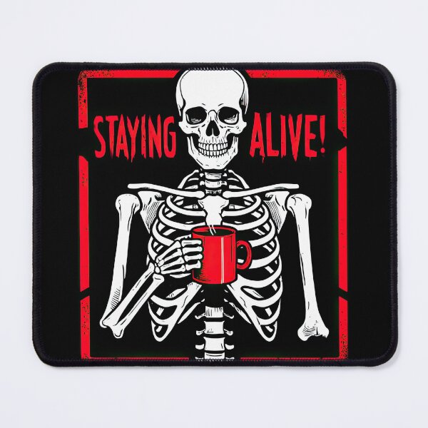 Item preview, COFFEE: "STAYING ALIVE!" designed and sold by DocGermanicus.