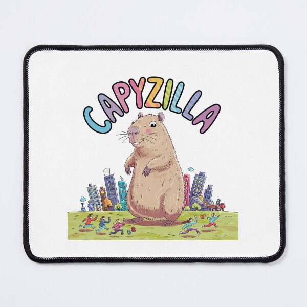 Item preview, Capyzilla, The Chillest Monster Attack Ever, Capybara, funnyfits70, Humor, Funny, retro, vintages, funny quotes, animal humor, designed and sold by FunnyFits70.