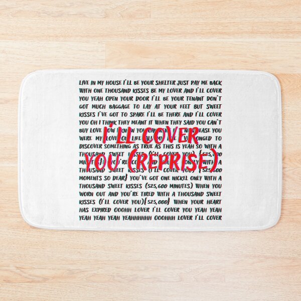 Item preview, Rent lyrics designed and sold by broadwaygirl142.