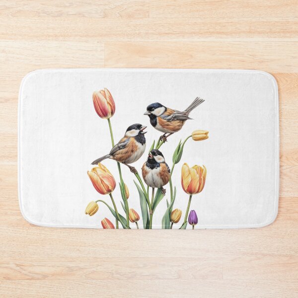 Item preview, Spring Is Here! Birds and Tulips Design designed and sold by Our Bible Journey.