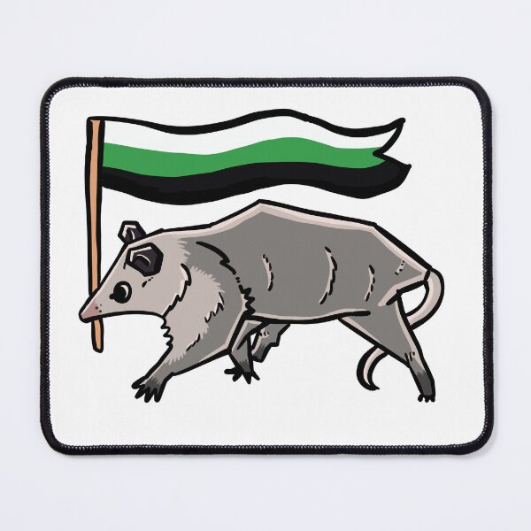 Item preview, neutrois pride possum designed and sold by heyimleo.
