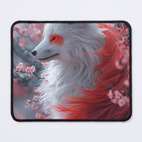 Item preview, Beautiful Whimsical White Fox Wall Art2 designed and sold by Eiwaprints.
