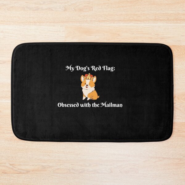 Item preview, My Dog's Red Flags designed and sold by PandaInkLab.