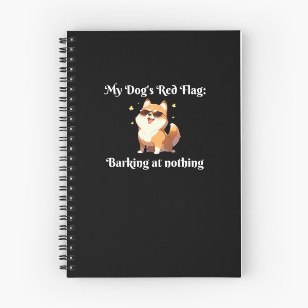 Item preview, My Dog's Red Flags designed and sold by PandaInkLab.