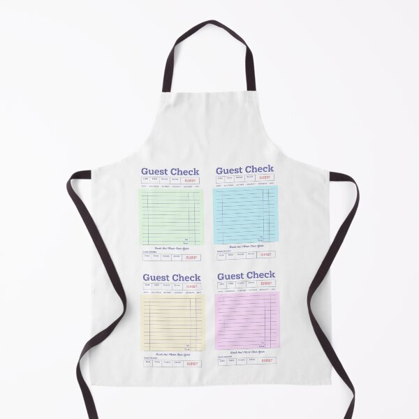 Item preview, Guest Check Sticker Pack designed and sold by abigailwiley.