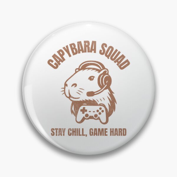 Item preview, Capybara Squad Gaming Meme designed and sold by Dago345.