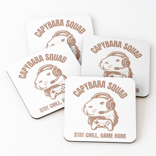 Item preview, Capybara Squad Gaming Meme designed and sold by Dago345.