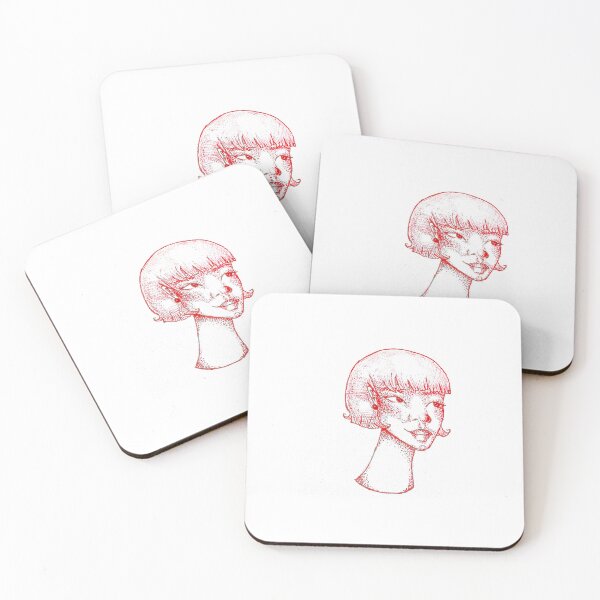Item preview, Red Sketched face designed and sold by artbyomayma.