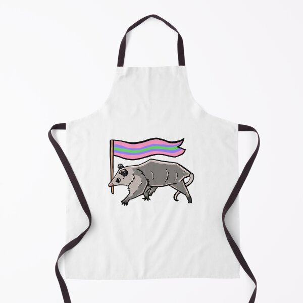 Item preview, trigender pride possum designed and sold by heyimleo.
