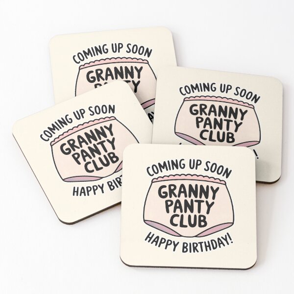 Item preview, Granny Panty Club Funny Birthday Humor designed and sold by Dream-Fab.
