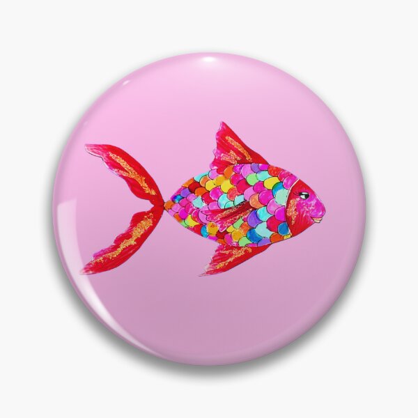 Item preview, Rainbow Fish - Pink, Blue, Glitter - 2 designed and sold by Vision Illustrated.