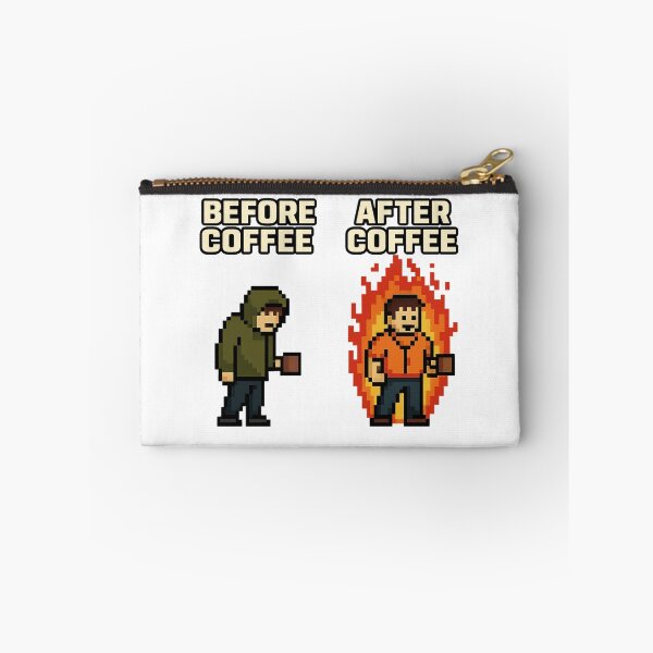 Item preview, Before Coffee / After Coffee – Pixel Glow-Up designed and sold by Loot Locker.