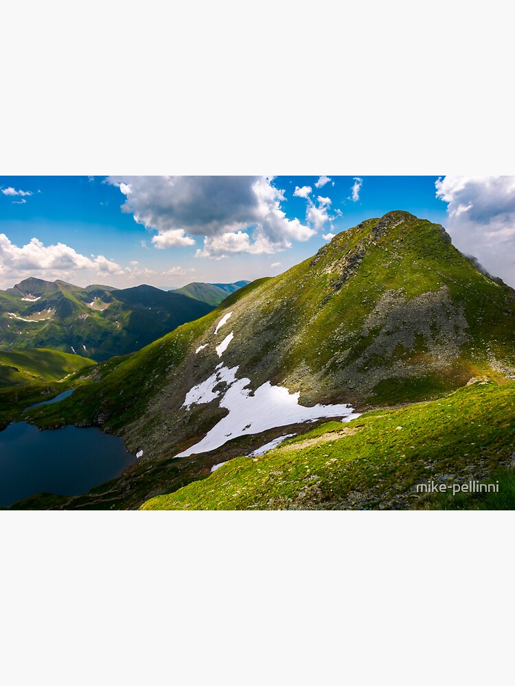 saua caprei peak of Fagarasan mountains by mike-pellinni
