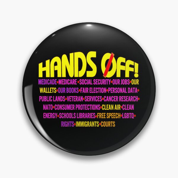 Item preview, Hands Off Protest Social Security designed and sold by Teetreasure2.