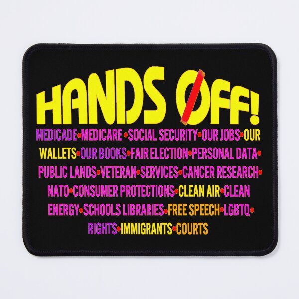 Item preview, Hands Off Protest Social Security designed and sold by Teetreasure2.