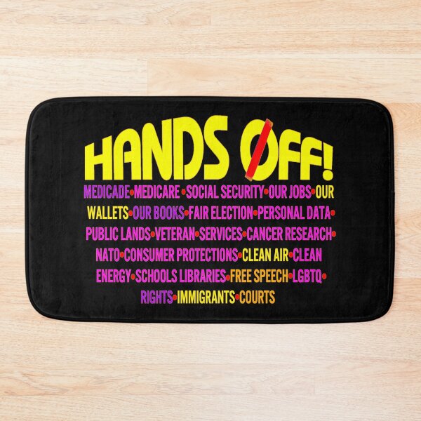 Item preview, Hands Off Protest Social Security designed and sold by Teetreasure2.