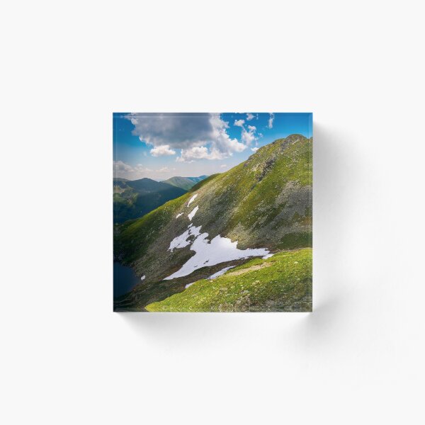 saua caprei peak of Fagarasan mountains Acrylic Block