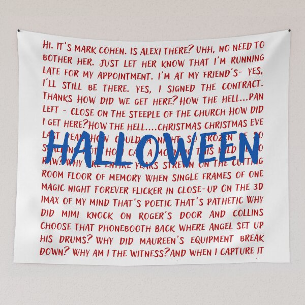 Item preview, Rent lyrics designed and sold by broadwaygirl142.