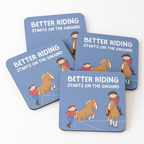 Item preview, Better riding starts on the ground designed and sold by Janneke Koekhoven.