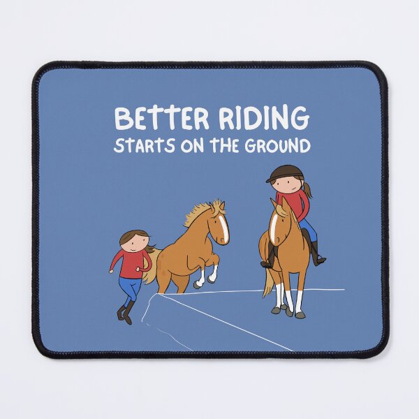 Item preview, Better riding starts on the ground designed and sold by Janneke Koekhoven.