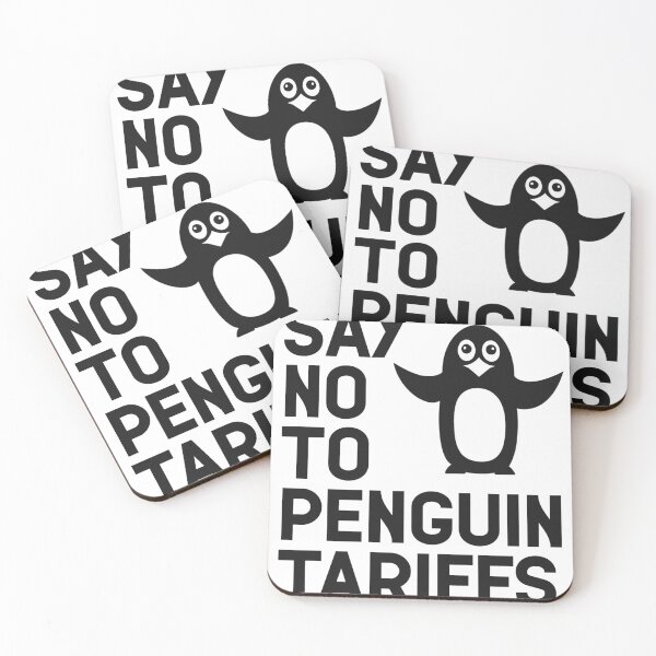 Item preview, Say no to penguin tariffs tee designed and sold by Furz183.