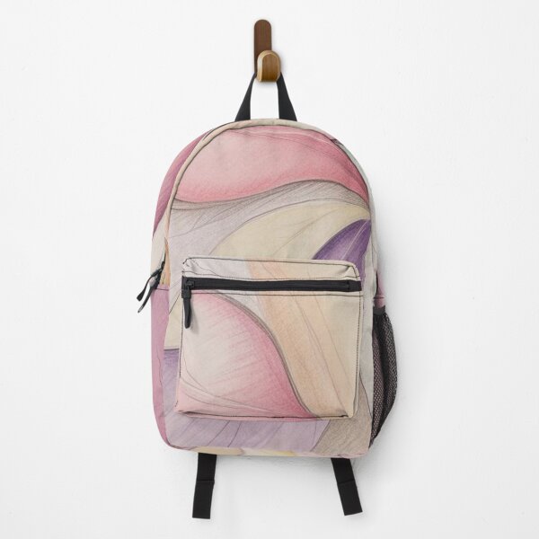 Item preview, Twist in Soft Petals — Feminine Abstract Pastel Art designed and sold by Harmonic_Layers.