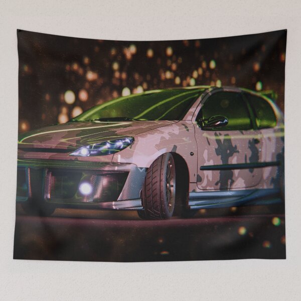 Item preview, Peugeot 206 Camuflaje designed and sold by dnaindieart.