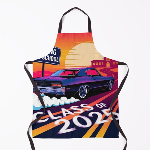 Item preview, Best gifts for Class of 2025 graduates, Leaving High School, Driving into the sunset designed and sold by HippyTees.