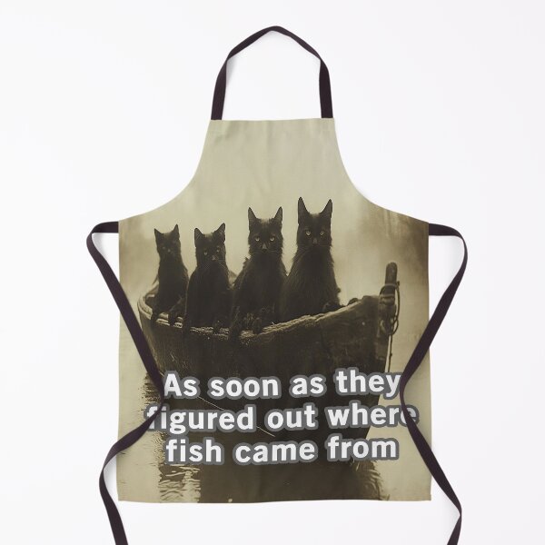 Item preview, Cats Learn How To Fish designed and sold by Surreallytee.