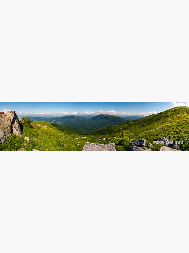 gorgeous panoramic landscape on Runa mountain by mike-pellinni