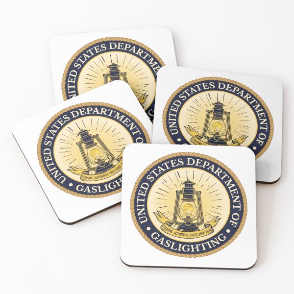 Item preview, Department of Gaslighting Alternative Facts Political Satire  designed and sold by The Junto Shop.