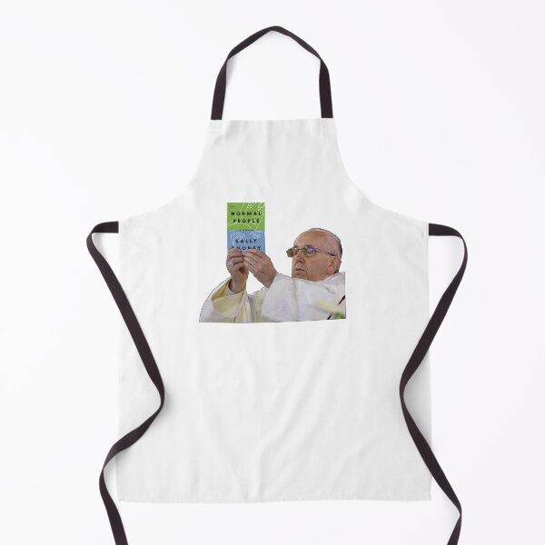 Item preview, Pope Holding Normal People by Sally Rooney designed and sold by baranskini.