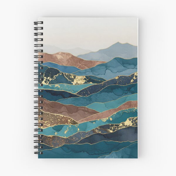 Item preview, Abstract Metallic Mountainscape designed and sold by svarupa.