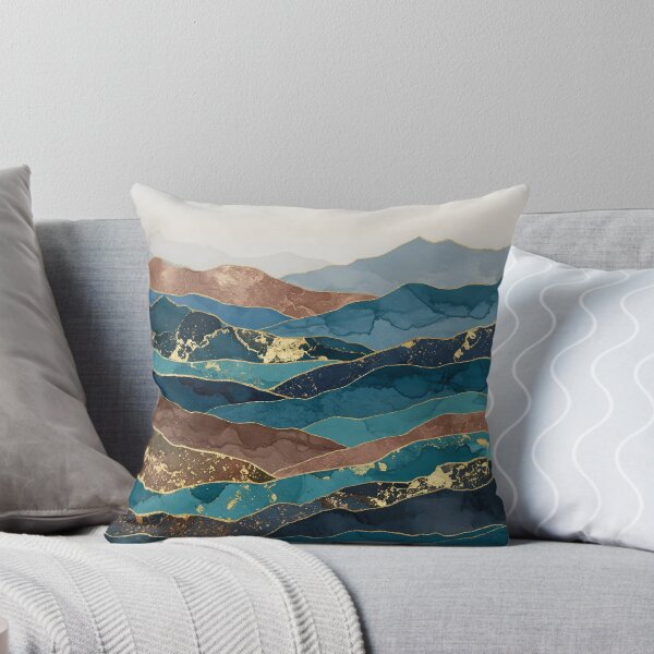 Item preview, Abstract Metallic Mountainscape designed and sold by svarupa.