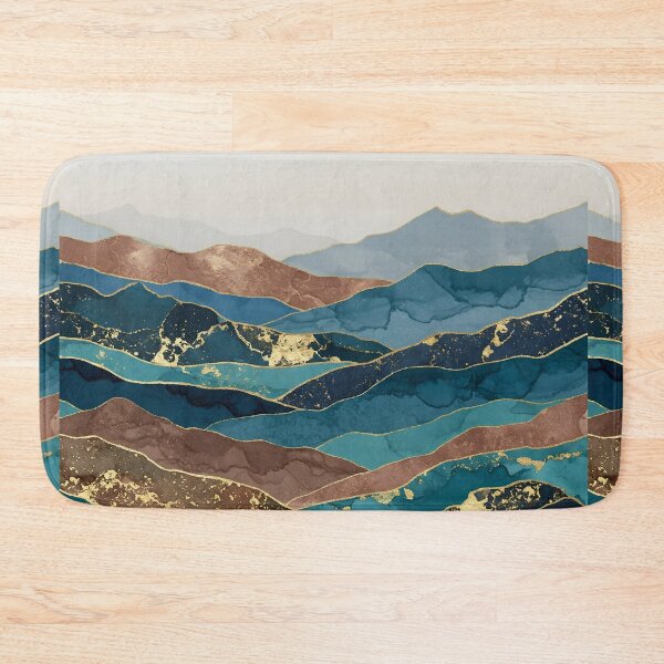 Item preview, Abstract Metallic Mountainscape designed and sold by svarupa.