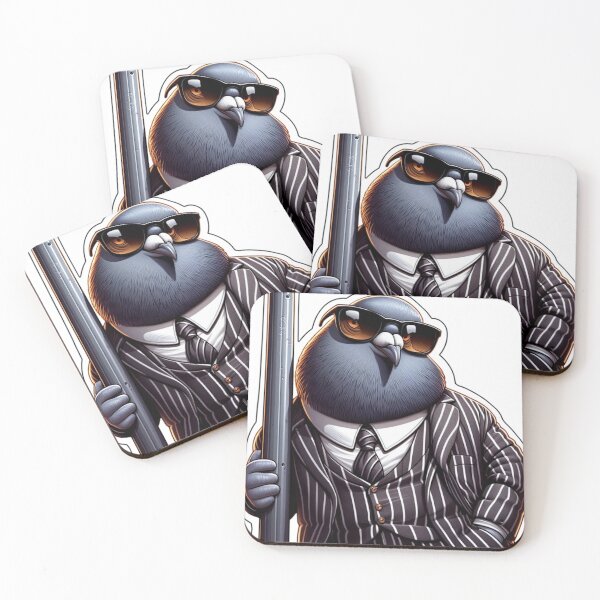 Item preview, Overconfident Pigeon in a Mafia Suit Reloaded-Viral Drop 2025 designed and sold by Imaginarium of Chaos falcon88 .