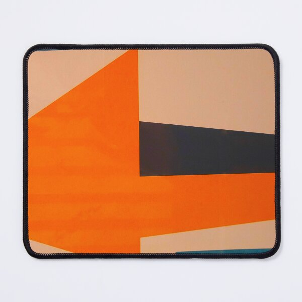 Item preview, Abstract modern art painting with orange blue and yellow designed and sold by KALEIDOSCOPE UK.