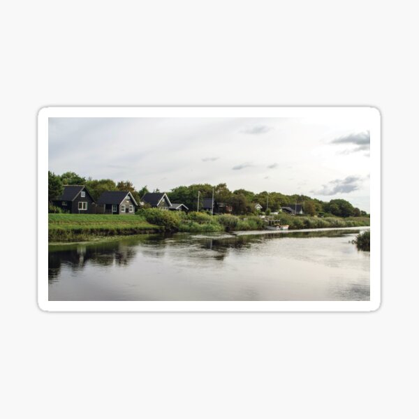 Item preview, Summer Cottages By The Canal At Sneum Sluice, Denmark designed and sold by LBHeuschkel.