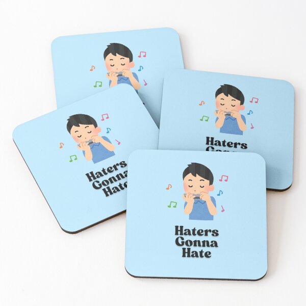 Item preview, Haters Going to Hate Harmonica Player – Cool Music Lover Design designed and sold by Basma Store.