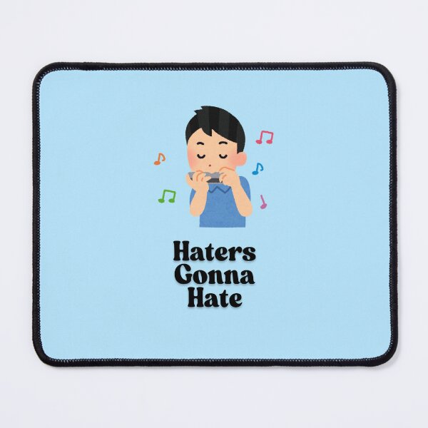 Item preview, Haters Going to Hate Harmonica Player – Cool Music Lover Design designed and sold by Basma Store.