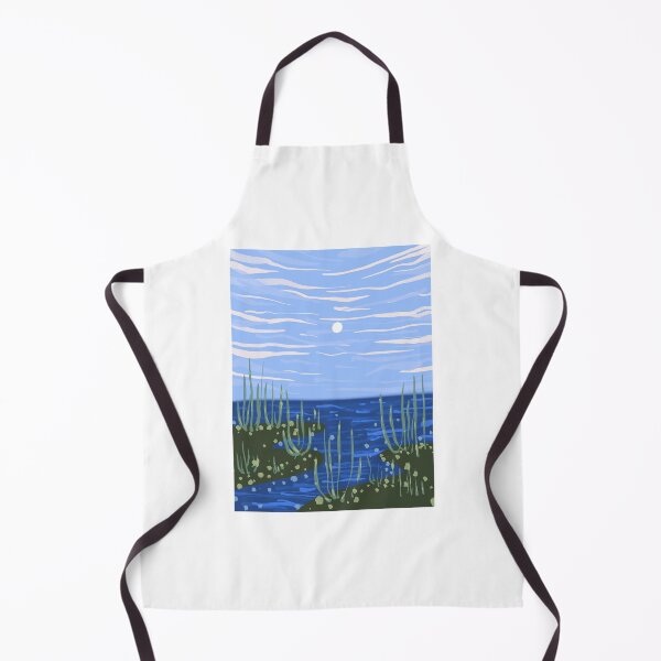 Item preview, Lake Lanier reservoir Georgia in blue sky illustration designed and sold by tenkenryujin.