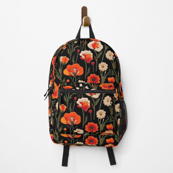 Item preview,  Bold Floral Embroidery – Vibrant Stitched Elegance designed and sold by NiobesSkein.